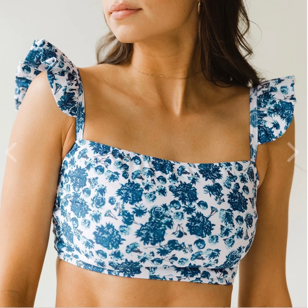 Santorini Bella crop top